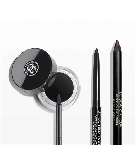 chanel アイライナー|Chanel eyeliner color chart.